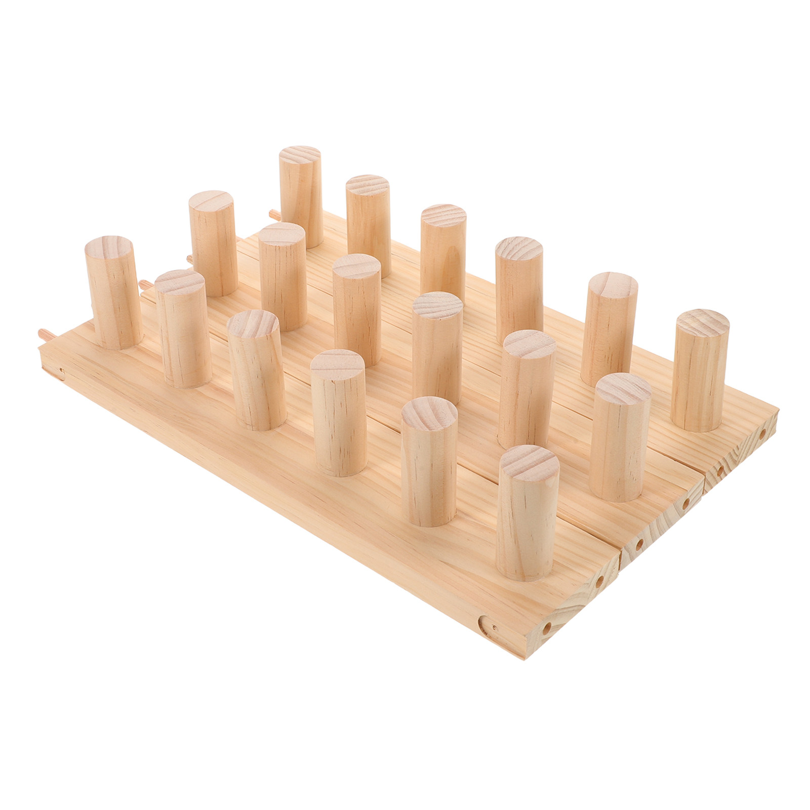 Throw Blanket Chunky Knit - 3-in-1 Wooden Knitting Loom Set Modular