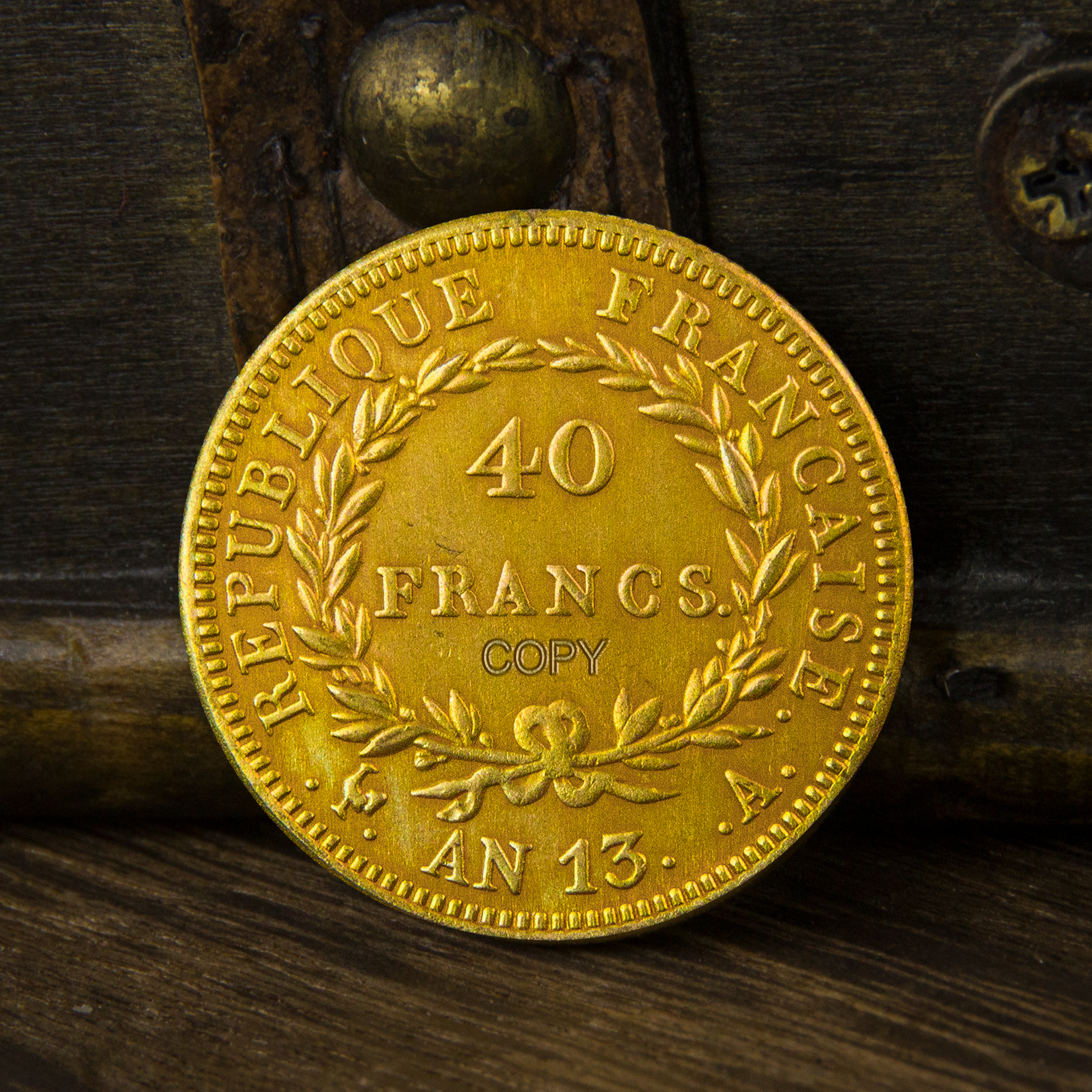 Replica 40 Francs Coin of Napo - مراجعة Home Textiles France وسعره