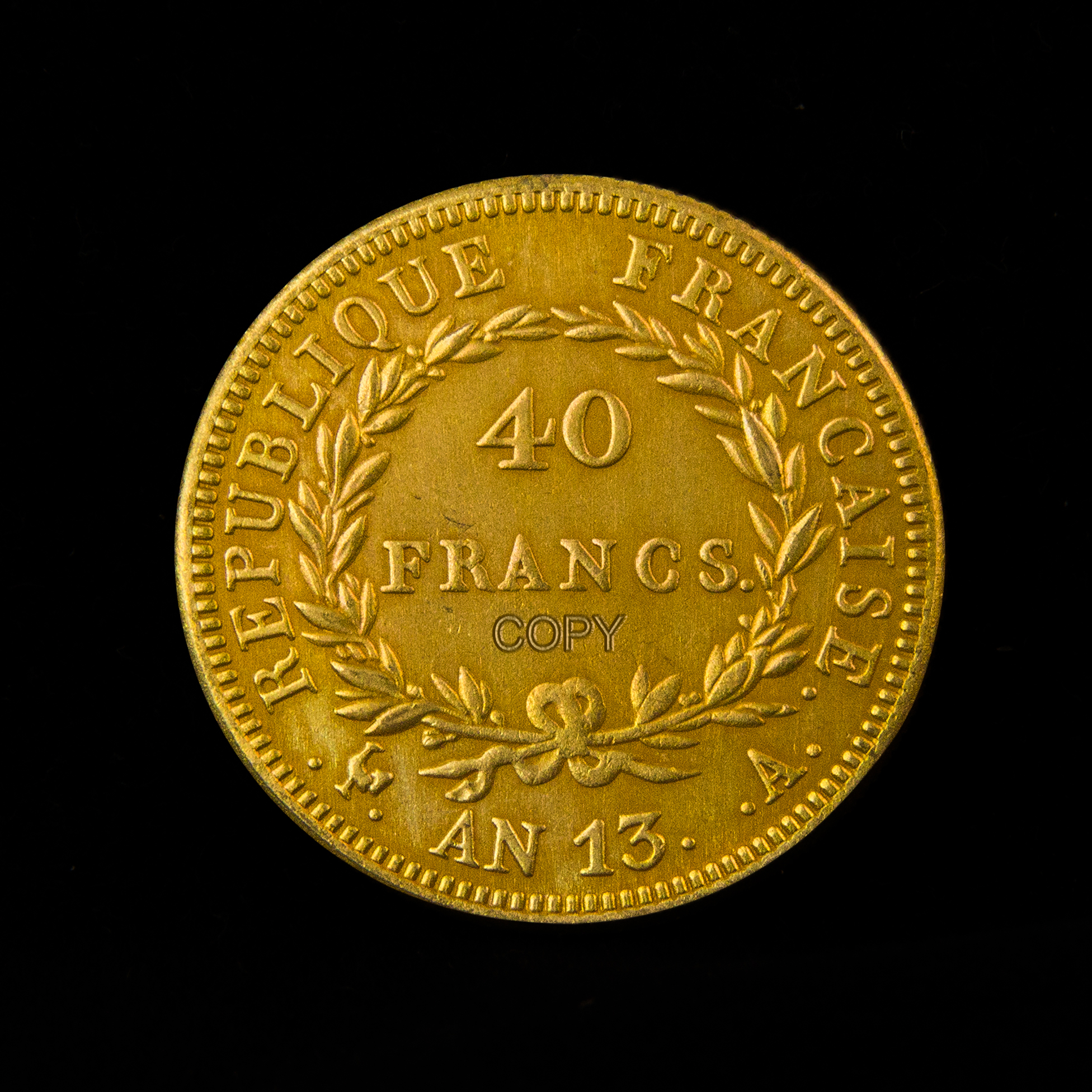 Replica 40 Francs Coin of Napo - مراجعة Home Textiles France وسعره