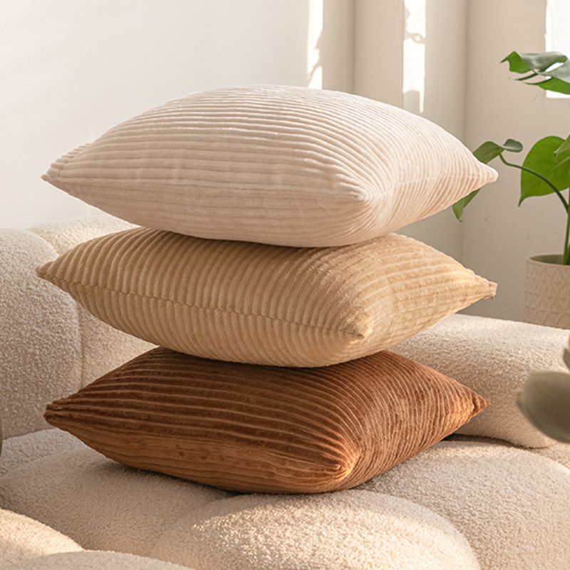 2026 Striped Faux Fur Throw Pi - مراجعة Pillow Cover 20X20 وسعره
