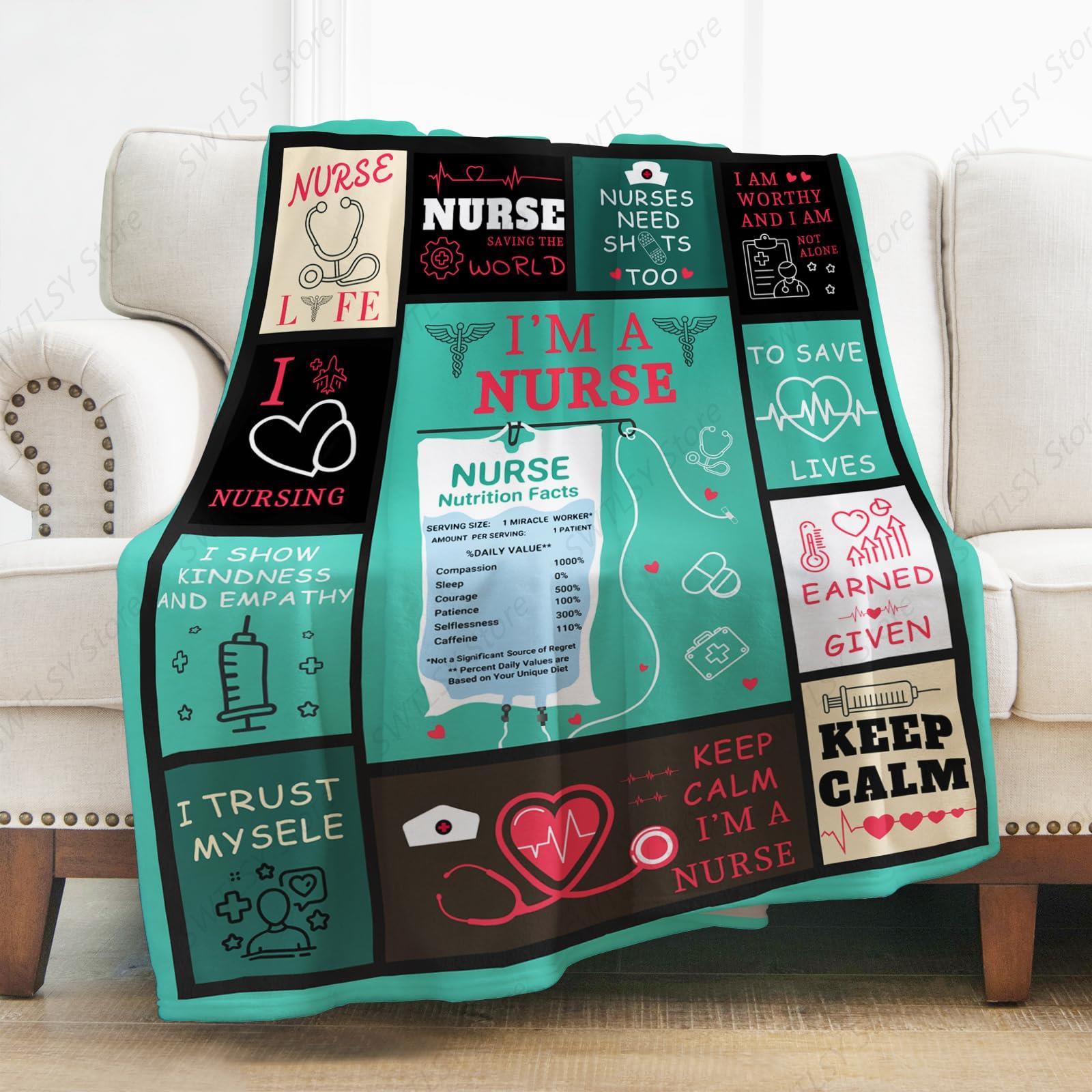 Nurse Blanket Gifts for Women  - مراجعة Home Textiles Week وسعره