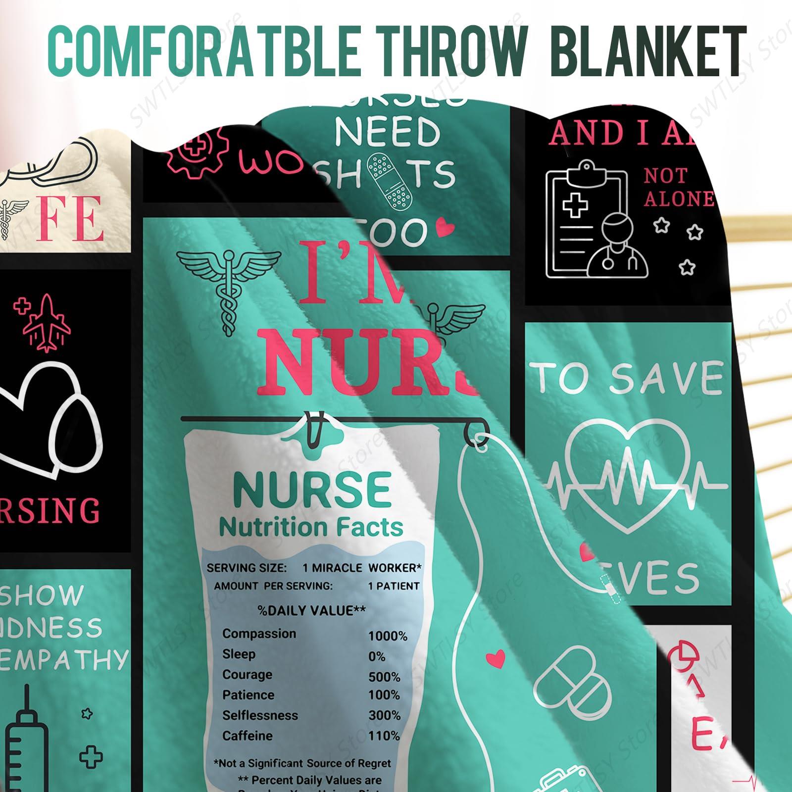 Nurse Blanket Gifts for Women  - مراجعة Home Textiles Week وسعره