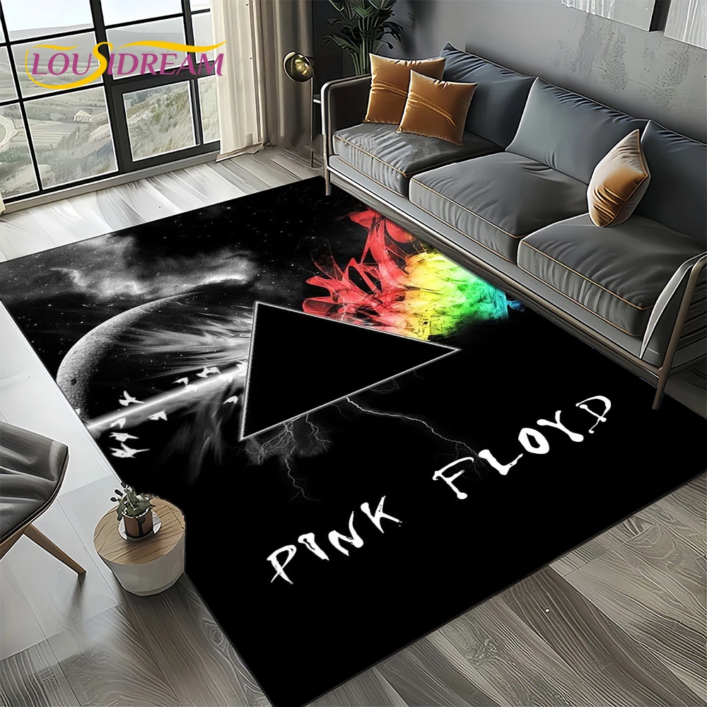 3D Pink F-Floyd Rock Band Musi - مراجعة Home Textiles Sale وسعره