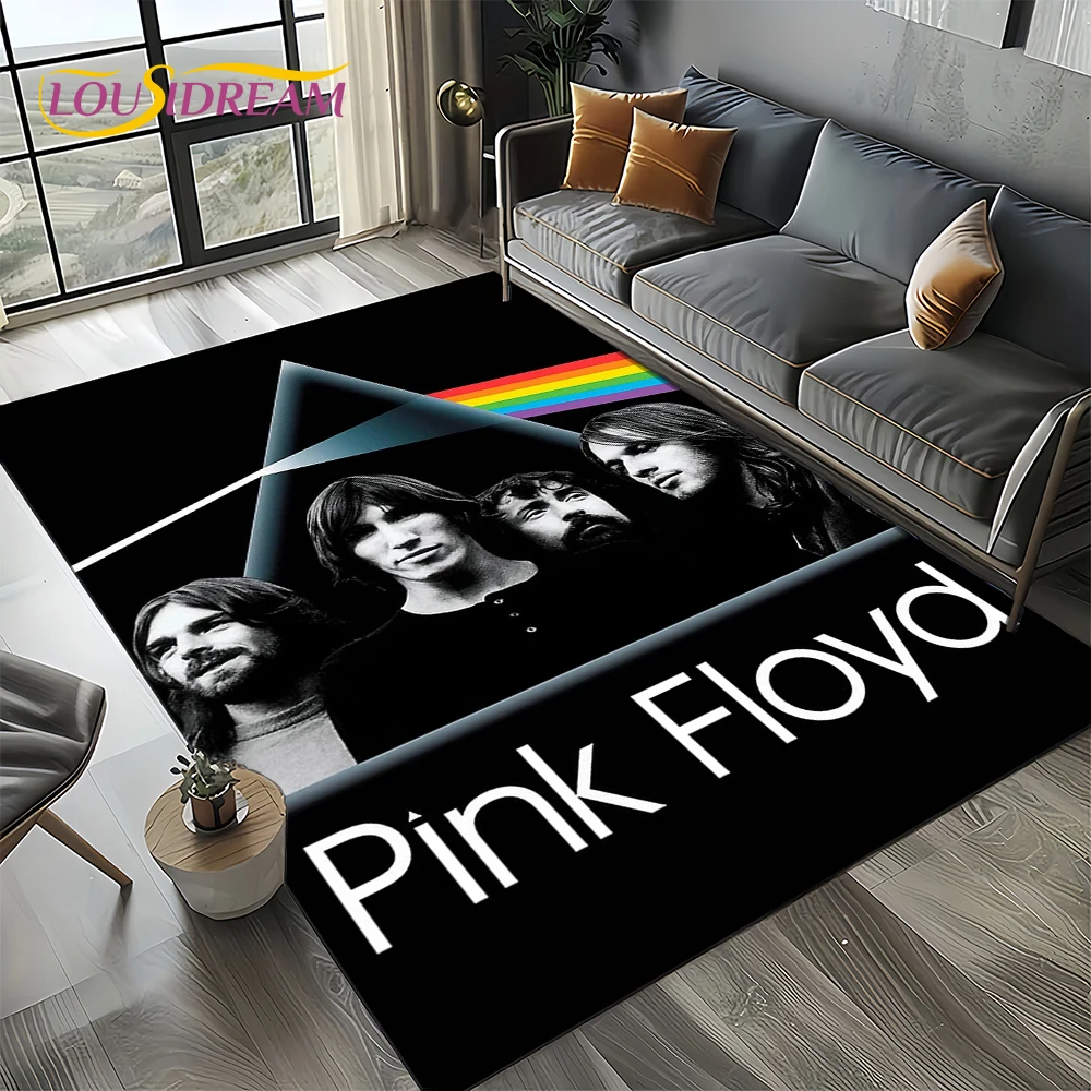 3D Pink F-Floyd Rock Band Musi - مراجعة Home Textiles Sale وسعره