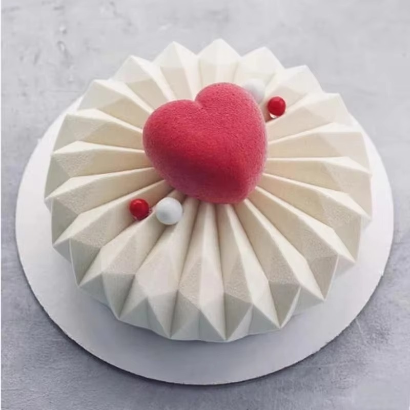 3D Round French Mousse Cake Si - مراجعة Home Textiles France وسعره