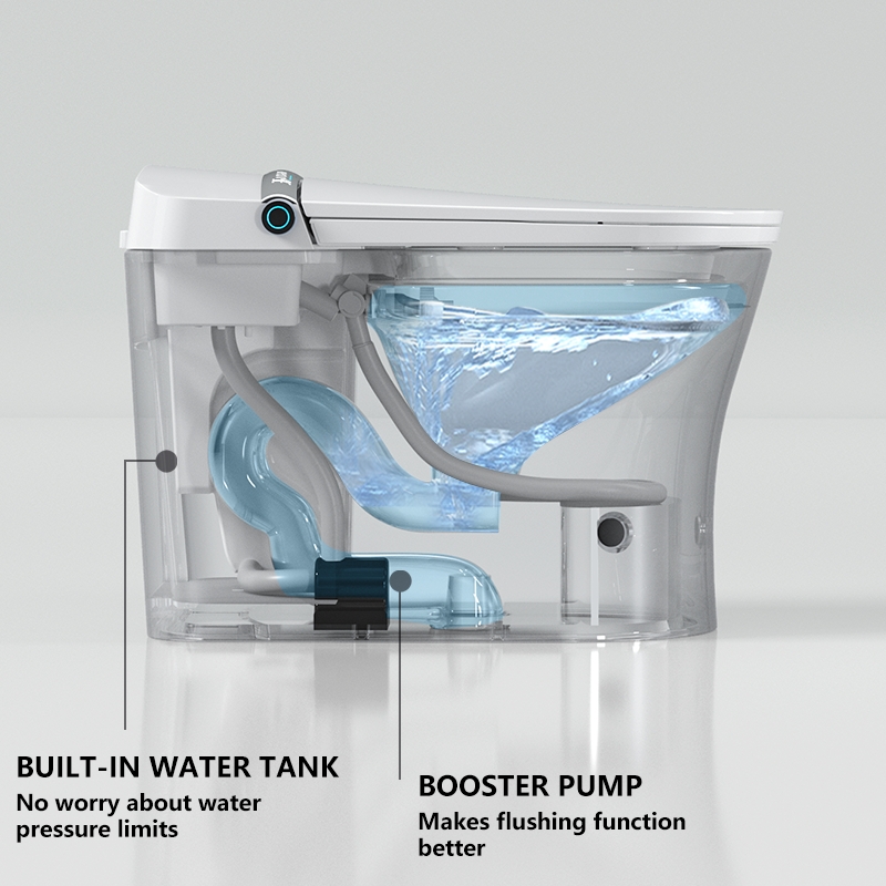 New Smart Toilet Model-Heated  - مراجعة P & C Home Textiles Usa وسعره