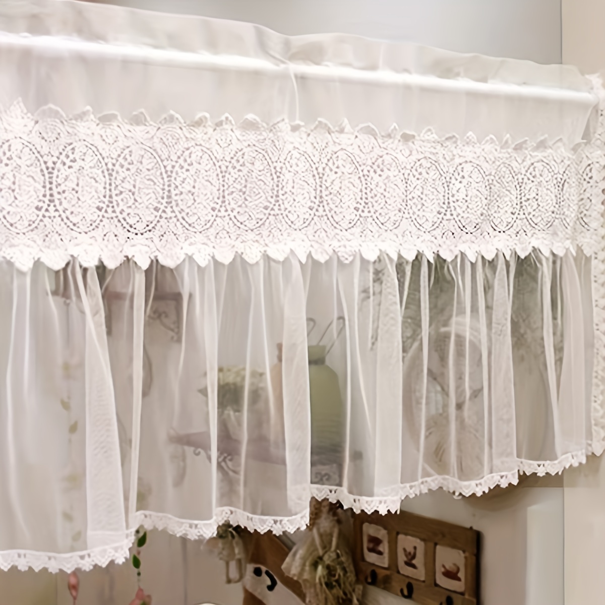 1Pc, French Pastoral Style Whi - مراجعة Home Textiles France وسعره
