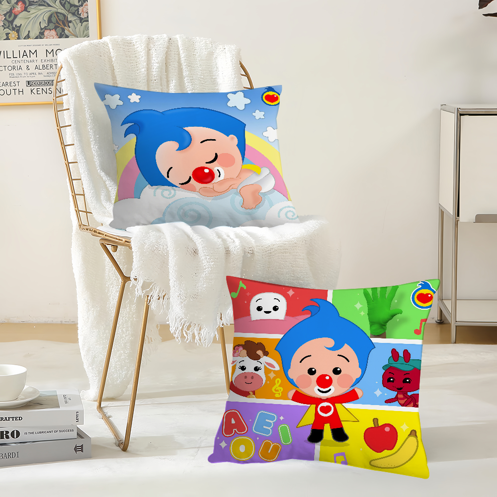 Cartoon cute P-Plim P-Plim  Pi - مراجعة Pillow Cover 20X20 وسعره