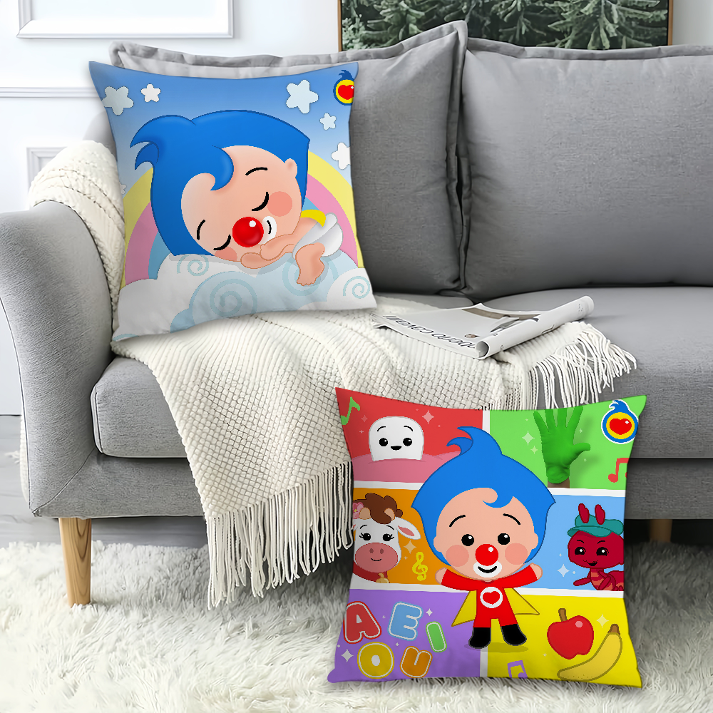 Cartoon cute P-Plim P-Plim  Pi - مراجعة Pillow Cover 20X20 وسعره
