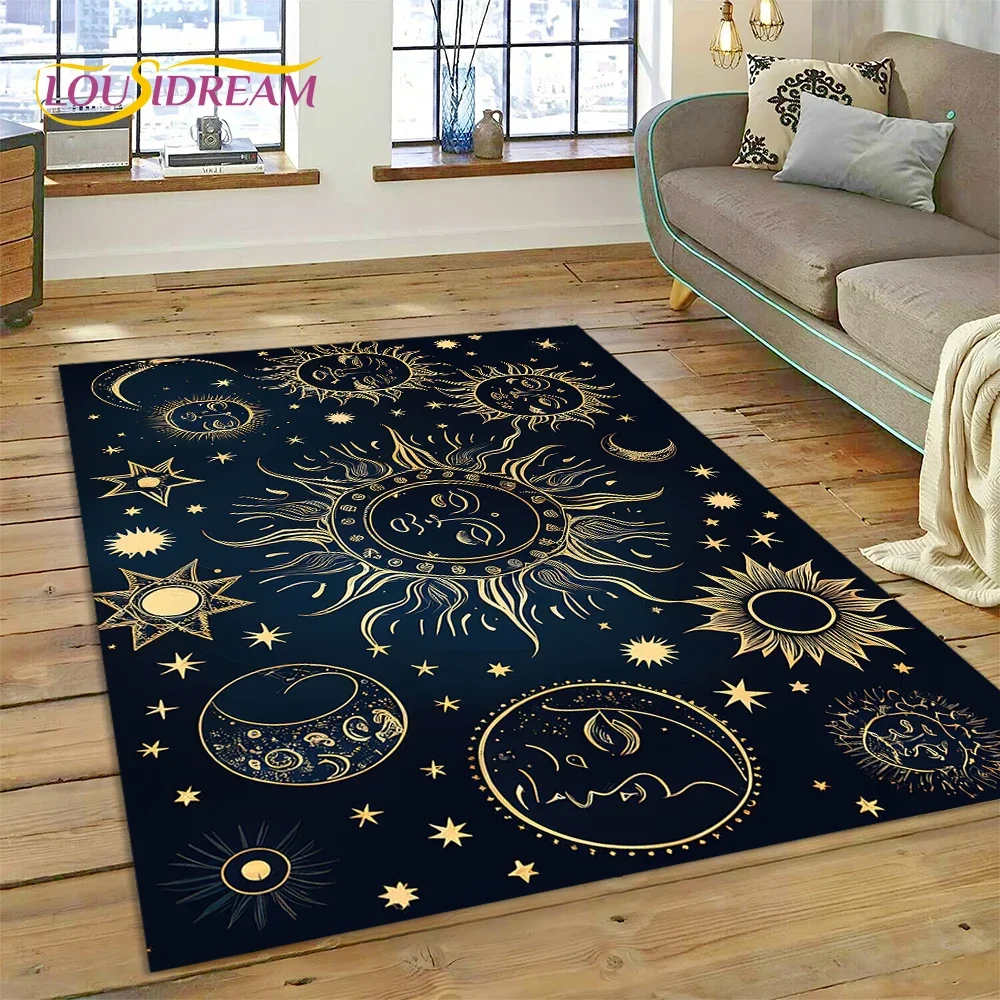 Mystic Tarot Sun Moon Mandala  - مراجعة Home Textiles Sale وسعره