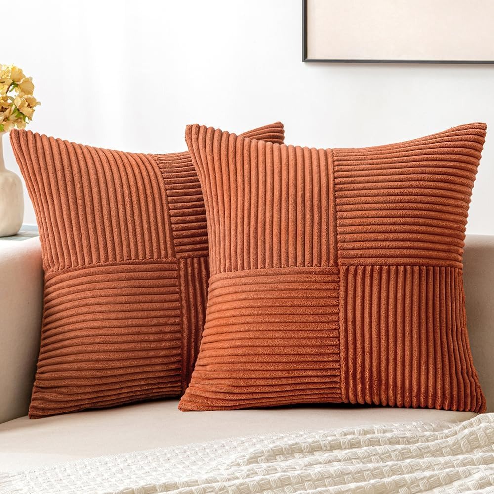 Rust Boho Throw Pillow Cover 1 - مراجعة Pillow Cover 20X20 وسعره