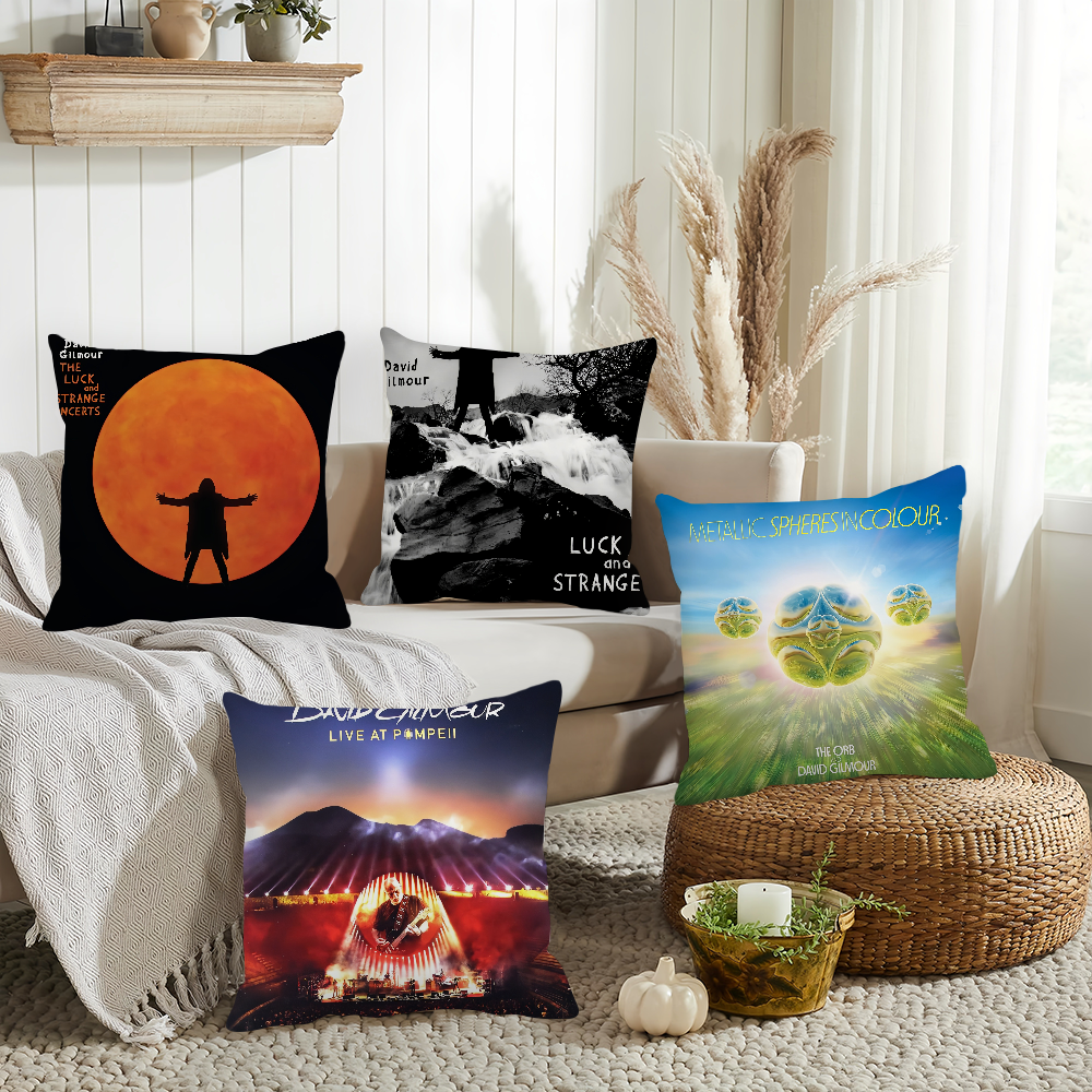 Singer D-David G-Gilmour Pillo - مراجعة Pillow Cover 20X20 وسعره
