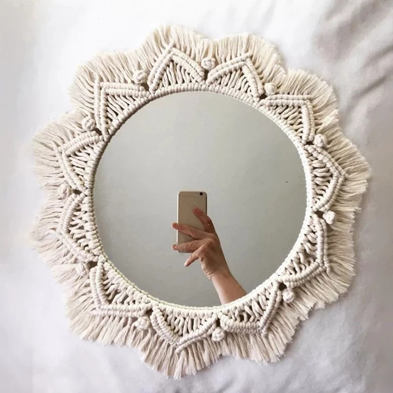 Hot-selling macrame woven tape - مراجعة Home Textiles Sale وسعره