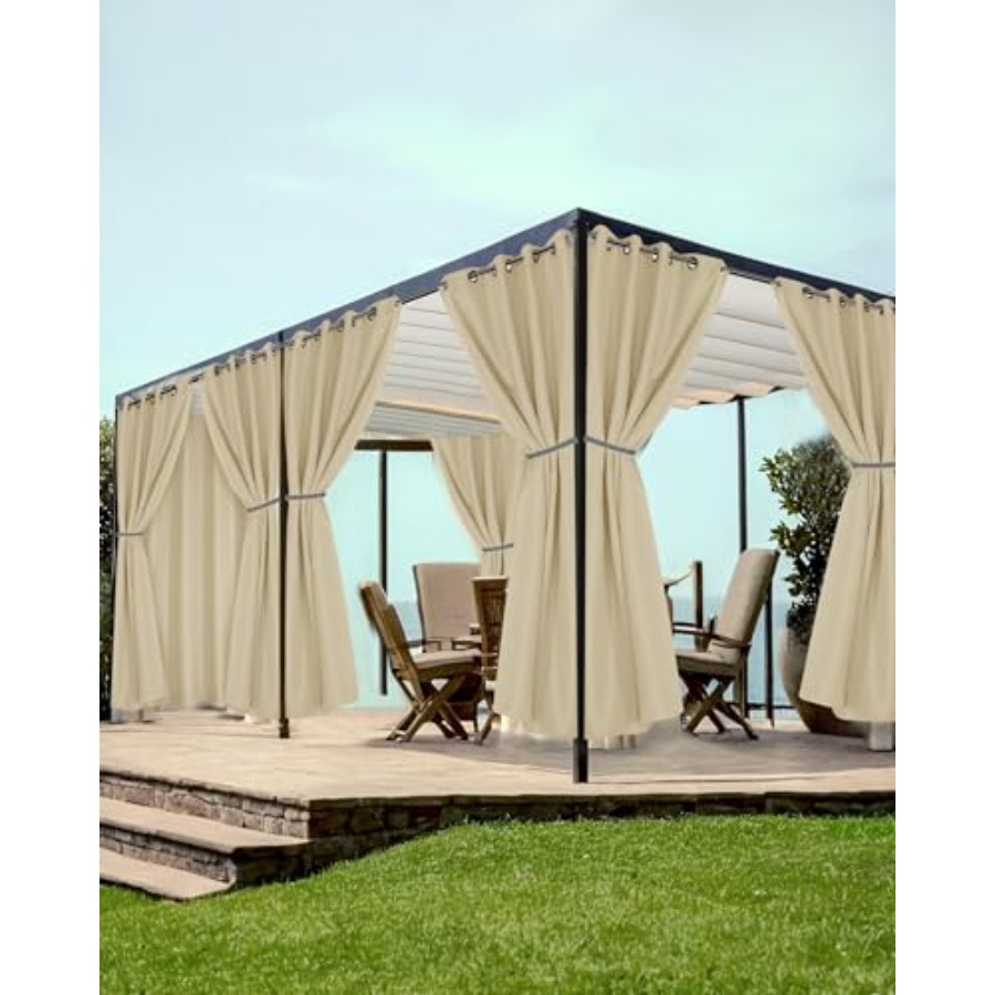 Outdoor Curtains for Patio: Wa - مراجعة P & C Home Textiles Usa وسعره