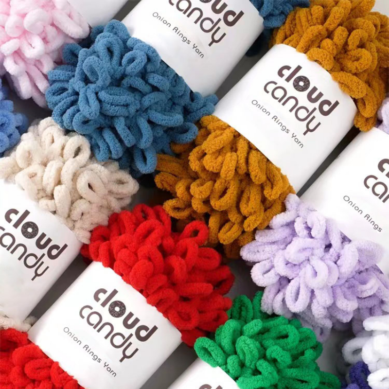 100g/Roll Finger Loop Yarn Thr - مراجعة Throw Blanket Chunky Knit وسعره