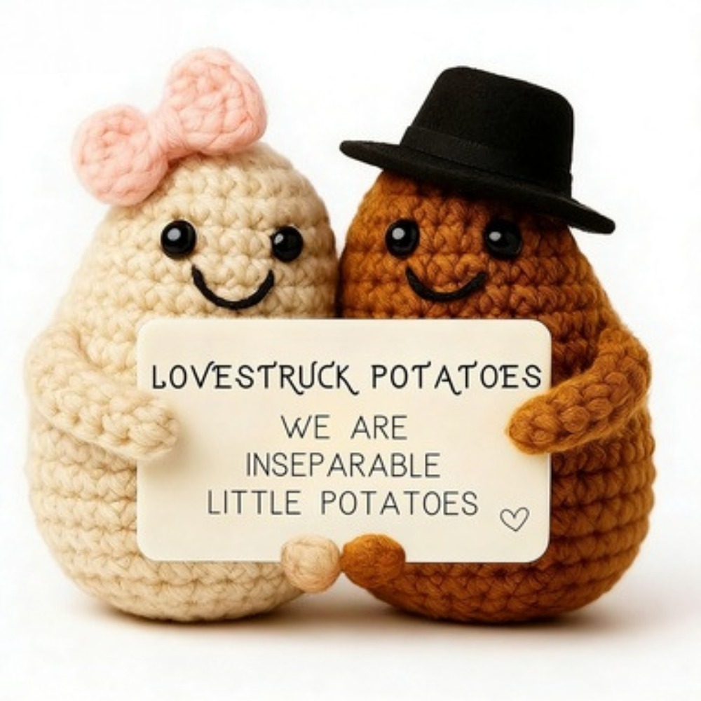Cute Handmade Crochet Positive - مراجعة Home Textiles France وسعره
