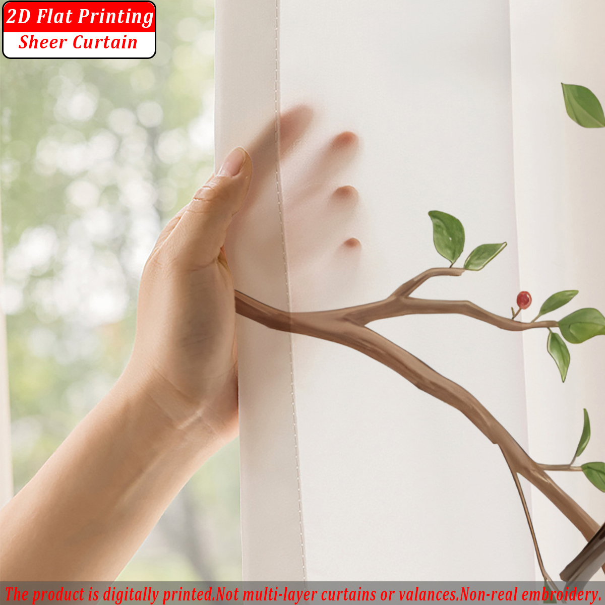Branches Flying Birds Flat Pri - مراجعة Home Textiles France وسعره