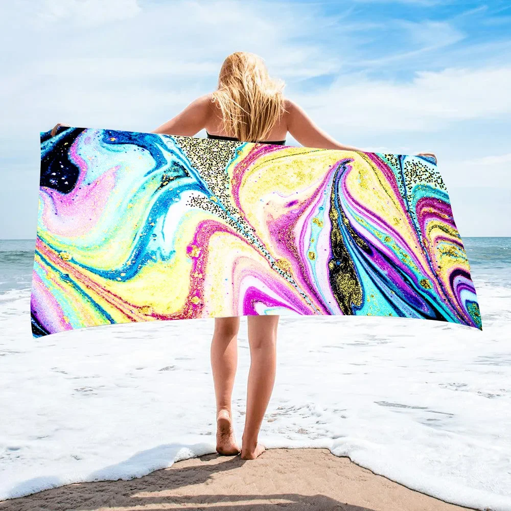 Hot Sale Beach Towels Microfib - مراجعة Home Textiles Sale وسعره