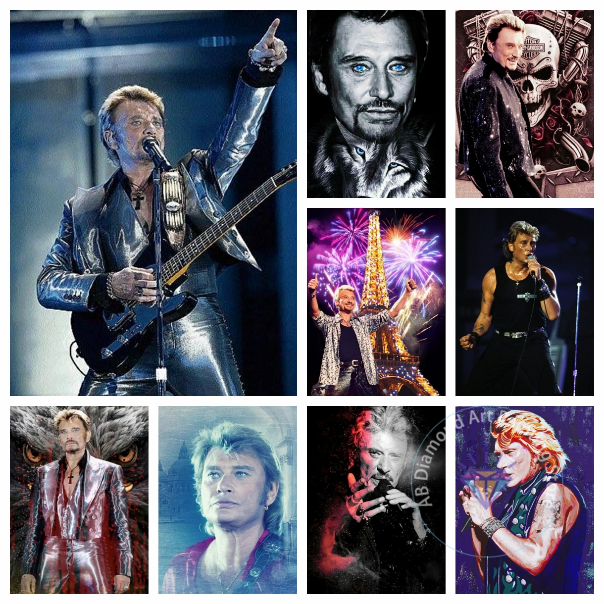 J-Johnny-y-H-Hallyday French r - مراجعة Home Textiles France وسعره