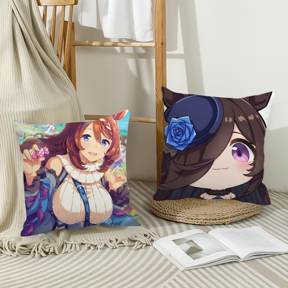Anime Umamusume Pretty Derby S - مراجعة Pillow Cover 20X20 وسعره