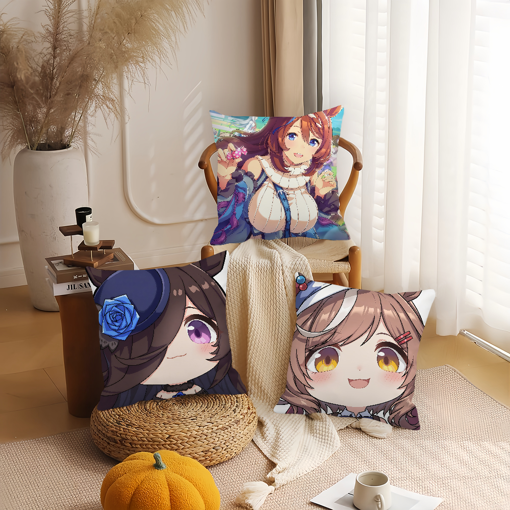 Anime Umamusume Pretty Derby S - مراجعة Pillow Cover 20X20 وسعره