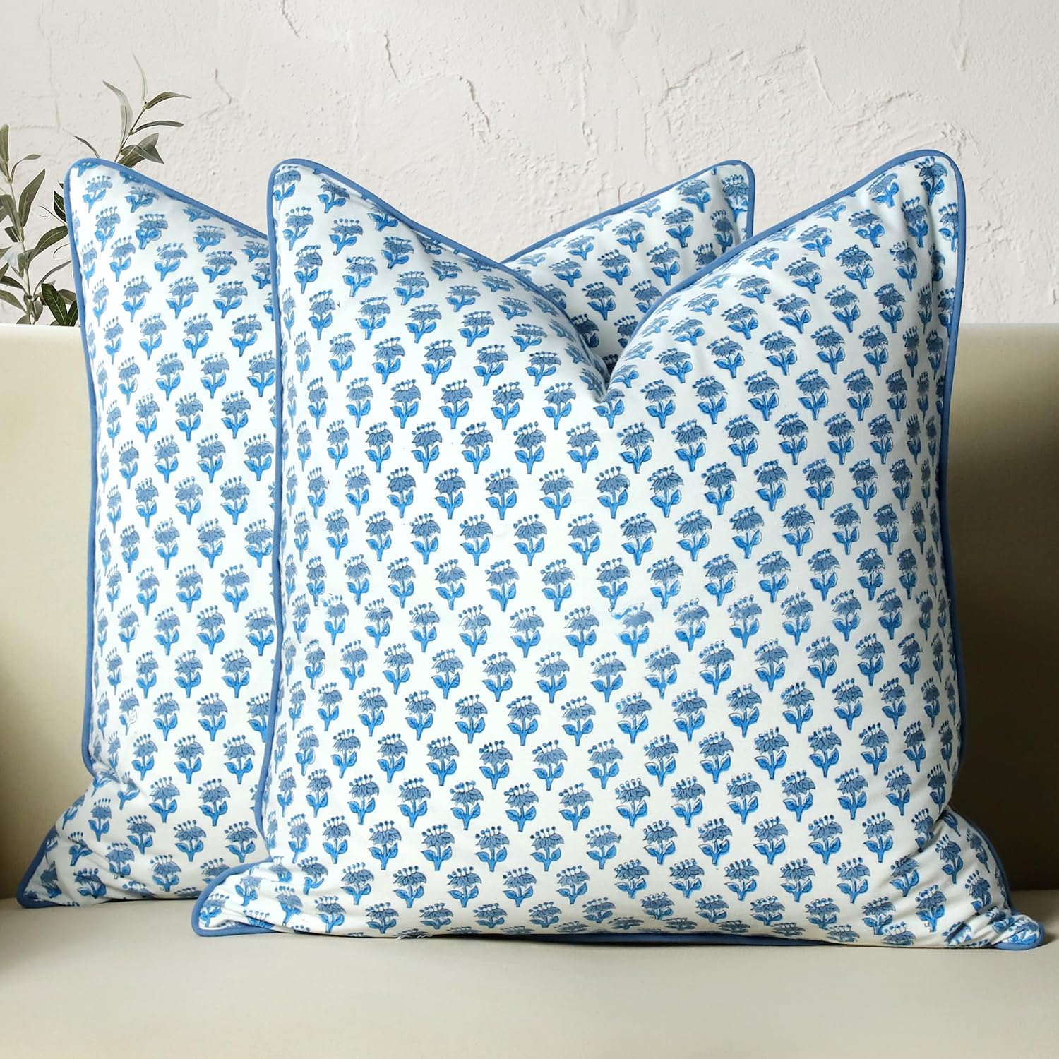 100% Cotton Throw Pillow Cover - مراجعة Pillow Cover 20X20 وسعره