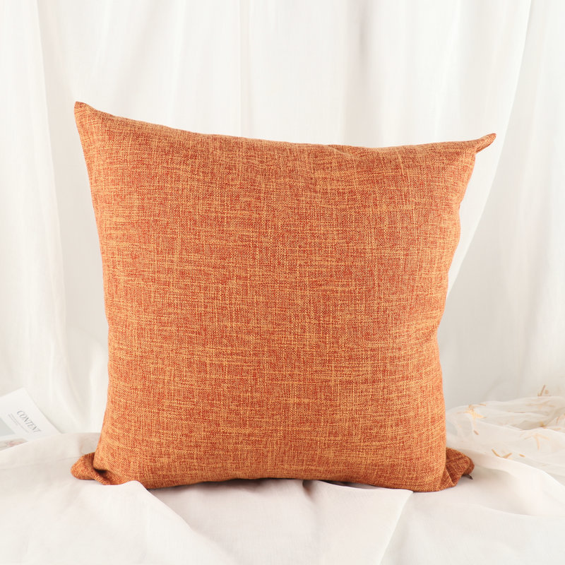 Orange Cushion Cover Sofa Deco - مراجعة Pillow Cover 20X20 وسعره