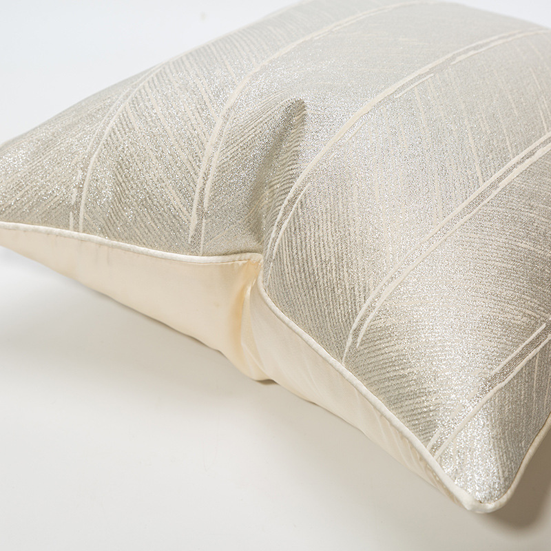 Black White Jacquard Luxury Th - مراجعة Pillow Cover 20X20 وسعره